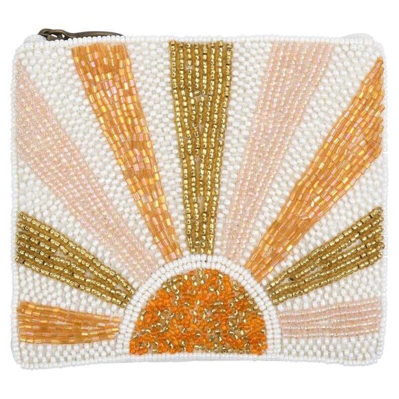 Handbags - 3701 Essential Pouch Sun Rays, 4.75-inch Width x 4-inch Height